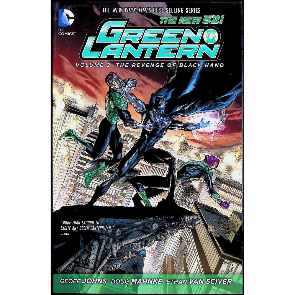 Green Lantern #2 Hardcover Lanterns John Stewart Black Hand DC Comic Book